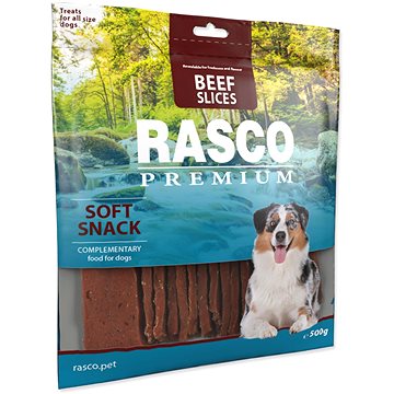 Rasco Premium Pochúťka hovädzie plátky 500 g