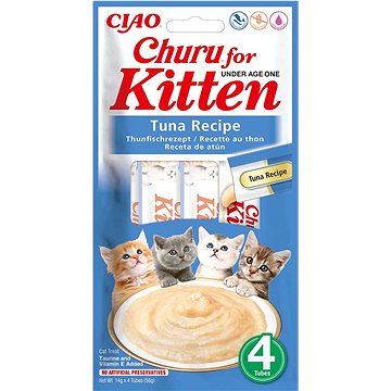 Ciao Churu Kitten Tuna Recipe 4× 14 g