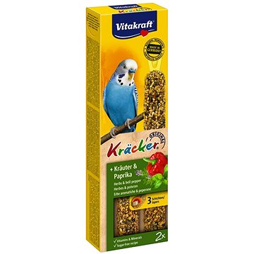 Vitakraft Kracker andulka byliny + paprika 2 ks