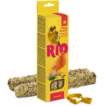 RIO tyčinky pre kanáriky s medom a semienkami 2× 40 g