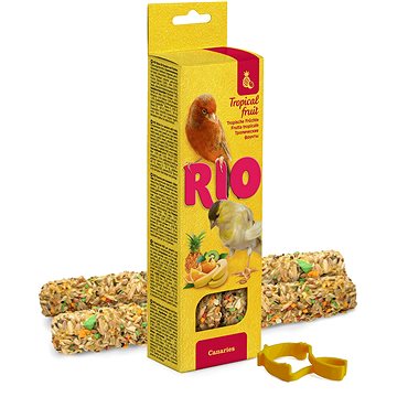 RIO tyčinky pre kanáriky s tropickým ovocím 2× 40 g