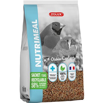 Zolux Nutrimeal krmivo pre exotické vtáky 2,5 kg