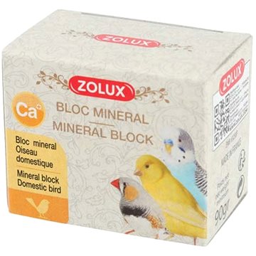 Zolux minerálny blok pre exotické vtáctvo 90 g