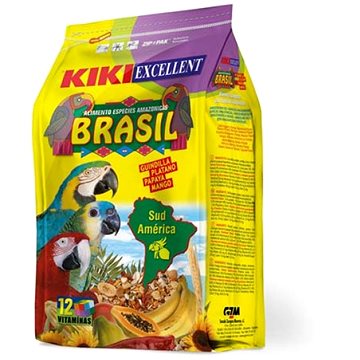 Kiki brasil pre papagáje 800 g