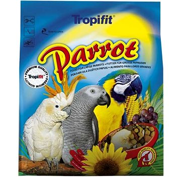 Tropifit parrot, krmivo pre veľké papagáje, 1 kg