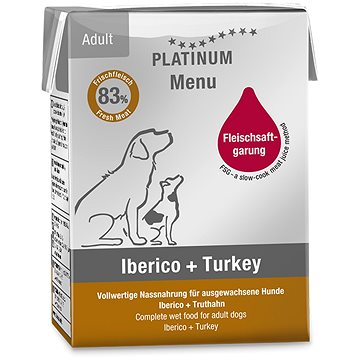 Platinum natural menu iberico turkey