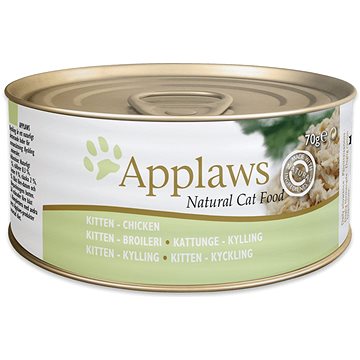 Applaws konzerva Kitten jemné kura pre mačiatka 70 g