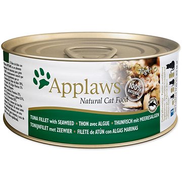 Applaws konzerva Cat tuniak a morské riasy 70 g