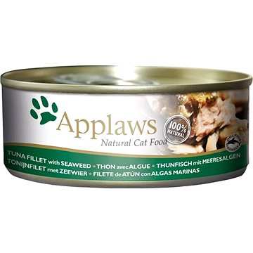 Applaws konzerva Cat tuniak a morské riasy 156 g