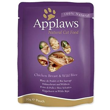 Applaws kapsička Cat kuracie prsia a divoká ryža 70 g