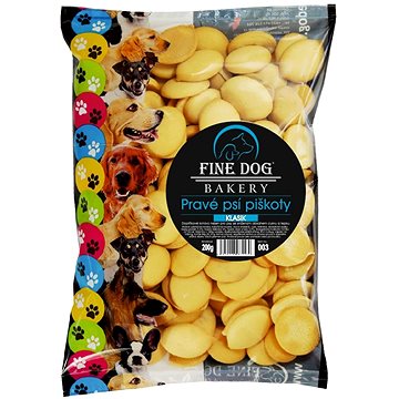 Fine Dog bakery piškóty pre psov 6× 200 g klasik