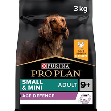 Pro Plan small 9+ age defence kura 3 kg