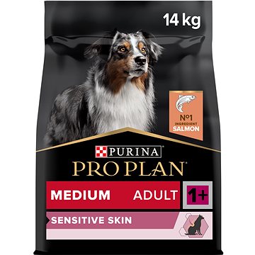 Pro Plan medium sensitive skin losos 14 kg