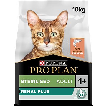 Pro Plan cat sterilised renal plus s lososom 10 kg