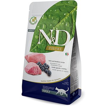 N&D grain free CAT Adult Lamb & Blueberry 5kg