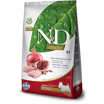 N&D grain free dog adult mini chicken & pomegranate 2,5 kg
