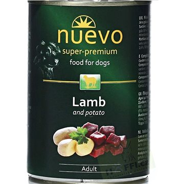 Nuevo pes adult jahňacie – classic konzerva 800 g