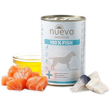 Nuevo pes sensitive rybí monoproteín konzerva 375 g