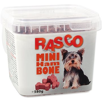 RASCO Pochúťka Rasco mini kosť šunková 2 cm 580 g