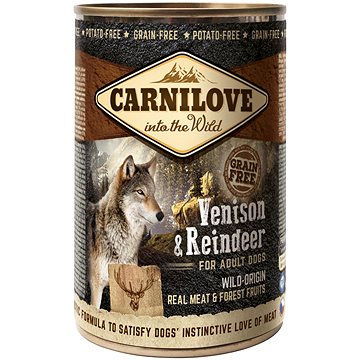 Carnilove wild meat venison & reindeer 400 g