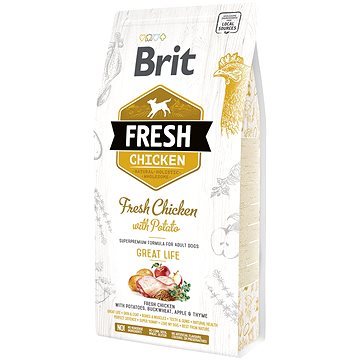 Brit Fresh chicken with potato adult great life 2,5 kg