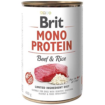 Brit Mono Protein beef & brown rice 400 g
