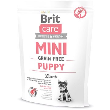 Brit Care mini grain free puppy lamb 400 g