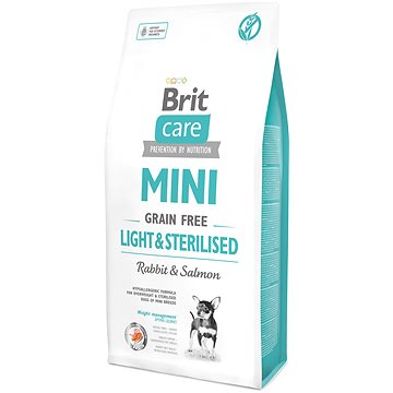 Brit Care mini grain free light & sterilised 7 kg