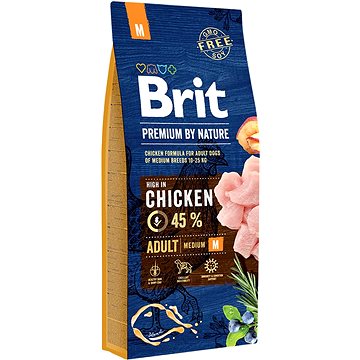 Brit Premium by Nature Adult M 15 kg