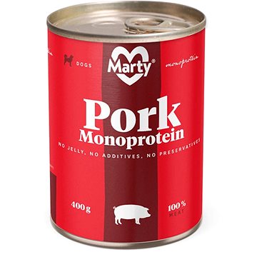 MARTY Monoprotein 100 % mäso – bravčové 400 g
