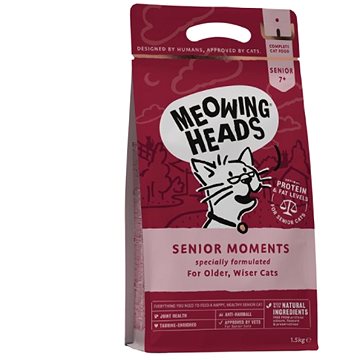Meowing Heads Senior Moments NEW 1,5 kg