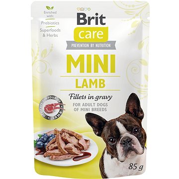 Brit Care Mini Lamb Fillets in Gravy 85 g