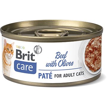 Brit Care Cat Beef Paté with Olives 70 g