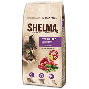 Shelma granule FM mačka sterilná hovädzie 8 kg