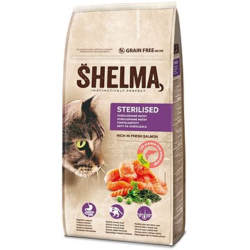 Shelma granule FM mačka sterilná losos 8 kg