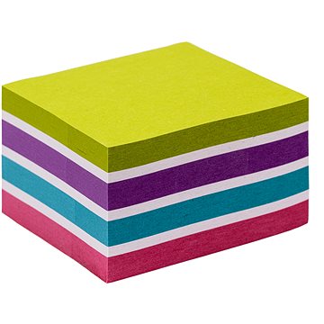 E-shop KORES CUBO Pastell recycelt 75 x 75 mm, 450 Blatt, gemischte Farben