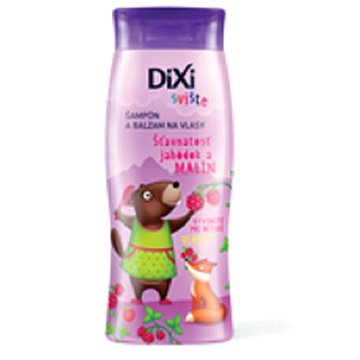 DIXI Šampon a balzám Sviště šťavnatost jahůdek a malin 250 ml