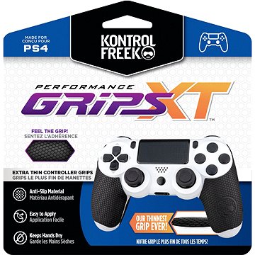 E-shop Kontrolfreek Performance Grips XT (Black) - PS4