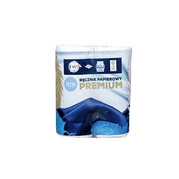 ZEFIR papírové ručníky Premium celulózové bílé 2 ks