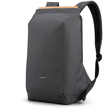 E-shop Kingsons Anti-theft Backpack Dark Grey 15,6"