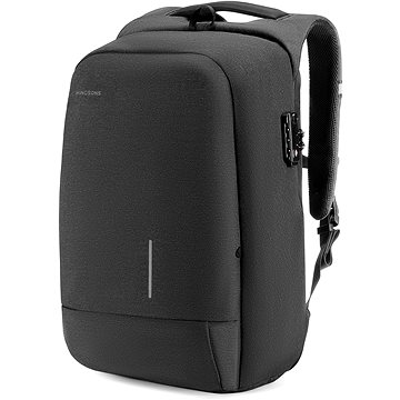 E-shop Kingsons Anti-theft Backpack Black 15,6"
