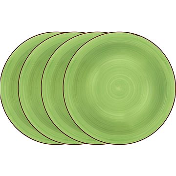 LAMART Set hlubokých talířů 4 ks zelené LT9067 HAPPY
