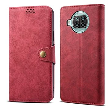 Lenuo Leather pro Xiaomi Mi 10T Lite, červené