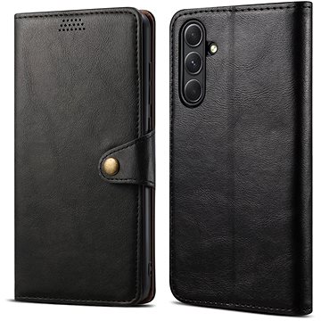 E-shop Lenuo Leather Klapphülle für Samsung Galaxy A54 5G, schwarz