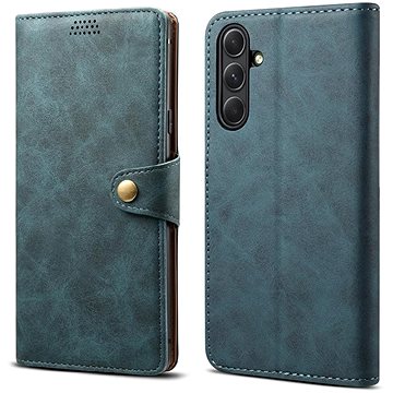 E-shop Lenuo Leather Klapphülle für Samsung Galaxy A54 5G, blau