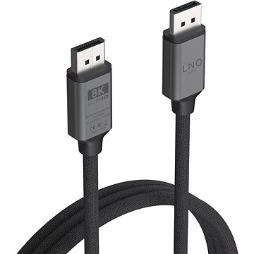 E-shop LINQ 8K/60Hz PRO Cable Display Port to Display Port -2m - Space Grey