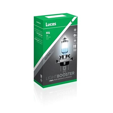 Lucas LightBooster H4 12V 60/55W +150% sada 2ks