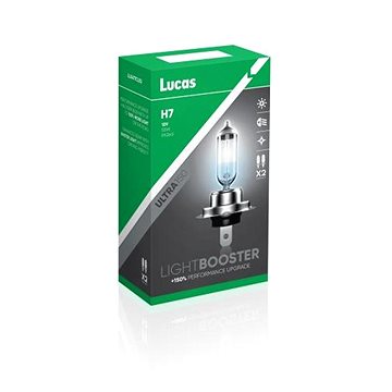 Lucas LightBooster H7 12V 60/55W +150% sada 2ks