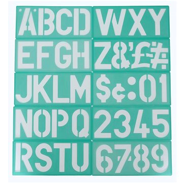 E-shop Linex 85100 100 mm - Buchstaben, Zahlen, Symbole