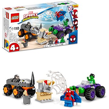 LEGO® Marvel  10782 Hulk vs. Rhino – souboj džípů